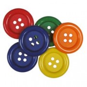 Decorative Buttons - Primary Colours